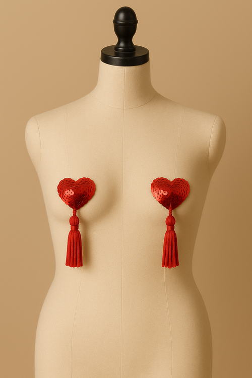 Tassle Heart Pasties